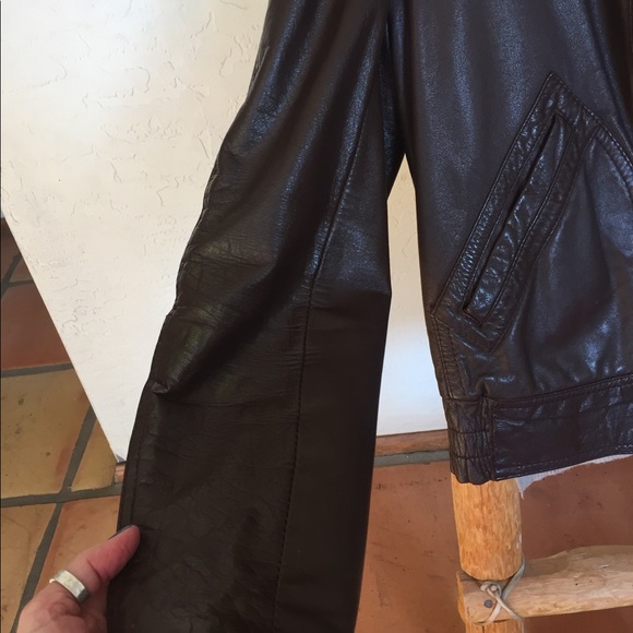 🍂🍁🍂 GOLDEN STATE GENUINE LEATHER JACKET!! - Picture 5 of 16